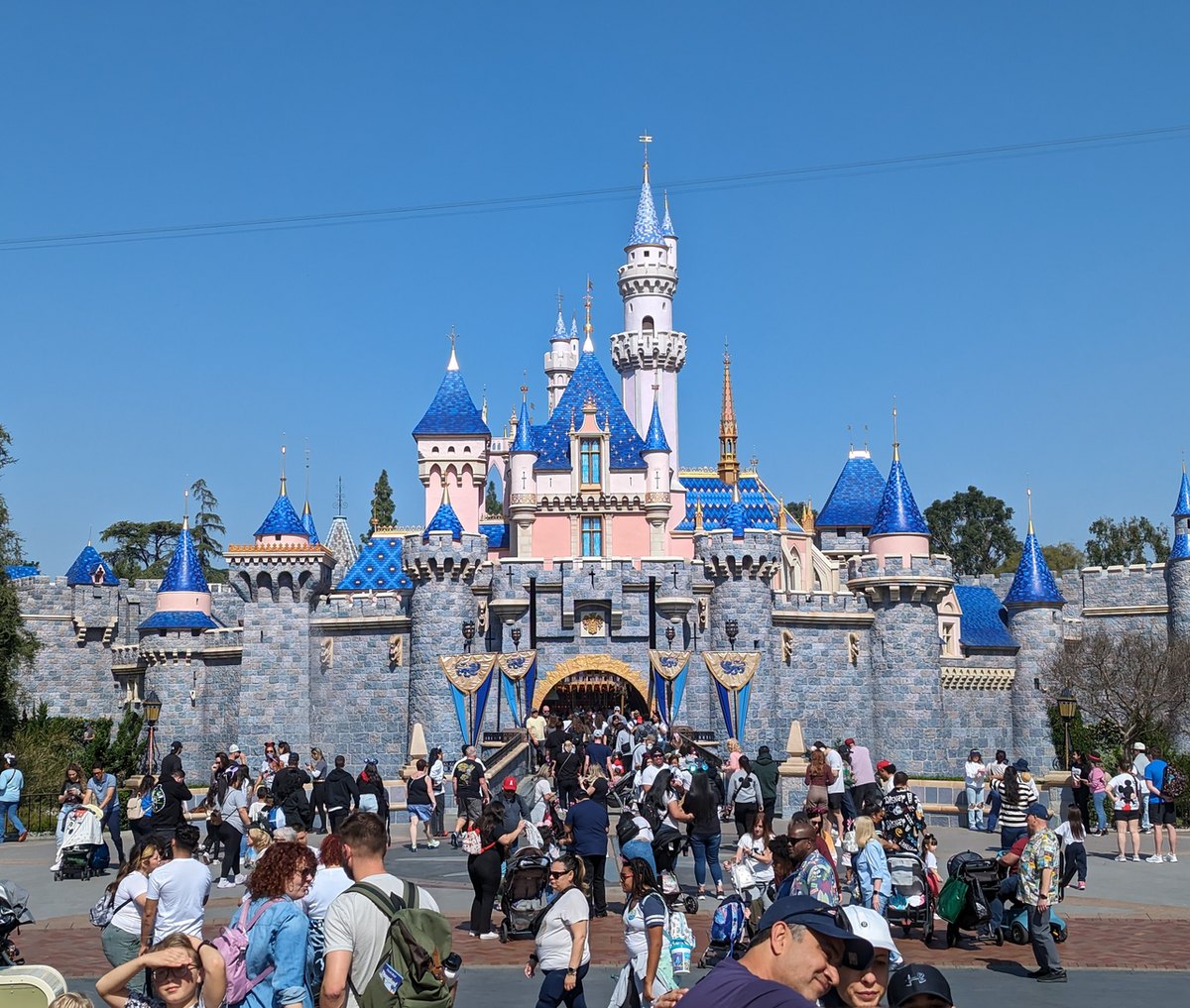 Sleeping Beauty Castle at Disneyland, California